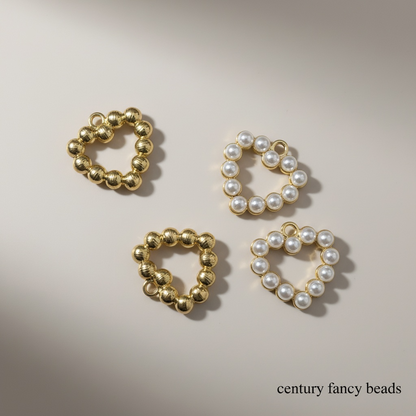 Premium Moti Gold Polish Designer Charms