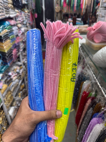 Clear Pipe Cleaners for Flower Making |