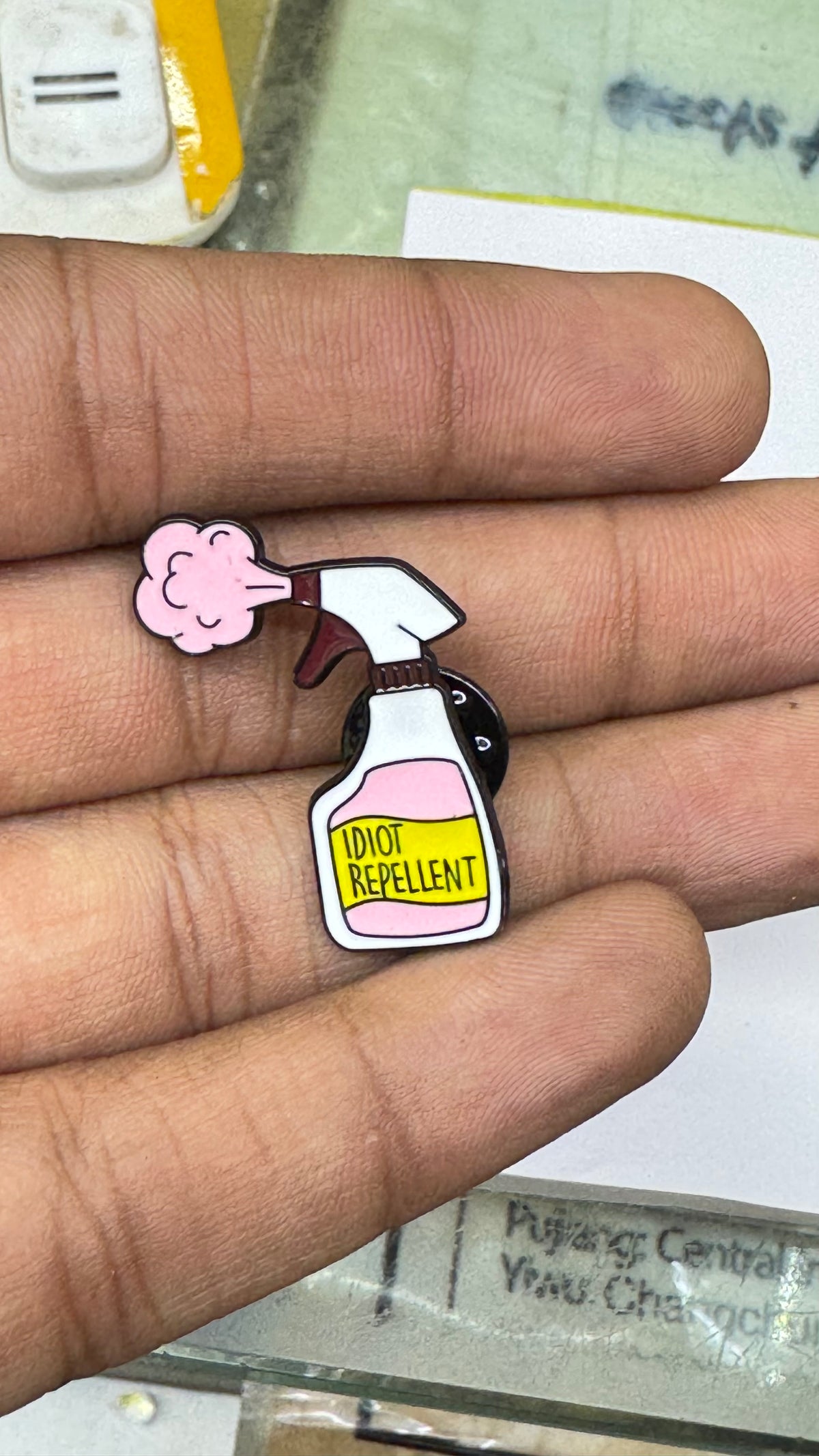 Cleaning Enamel Lapel Pin imatation jewellery