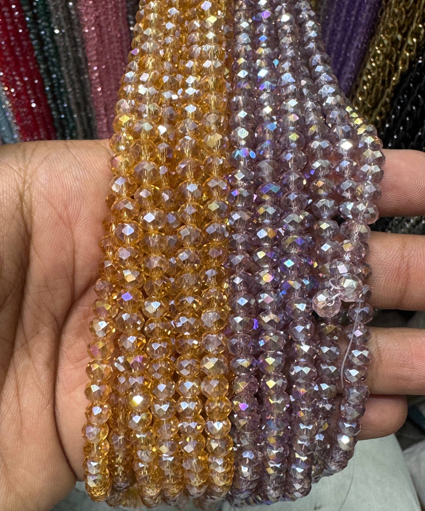 6mm Crystal Beads for Jewellery