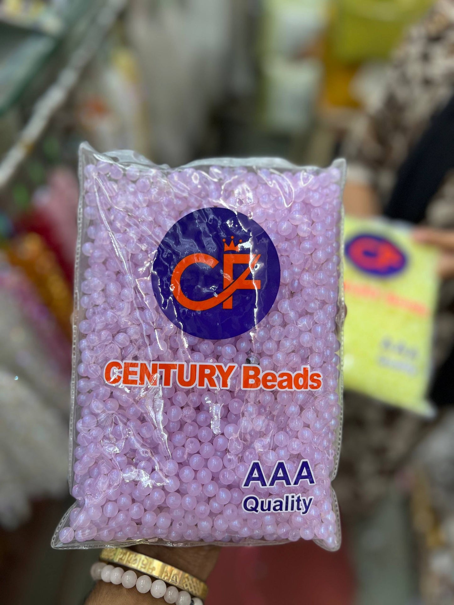 Pink – AAA Quality Craft Beads ( 500 gram )