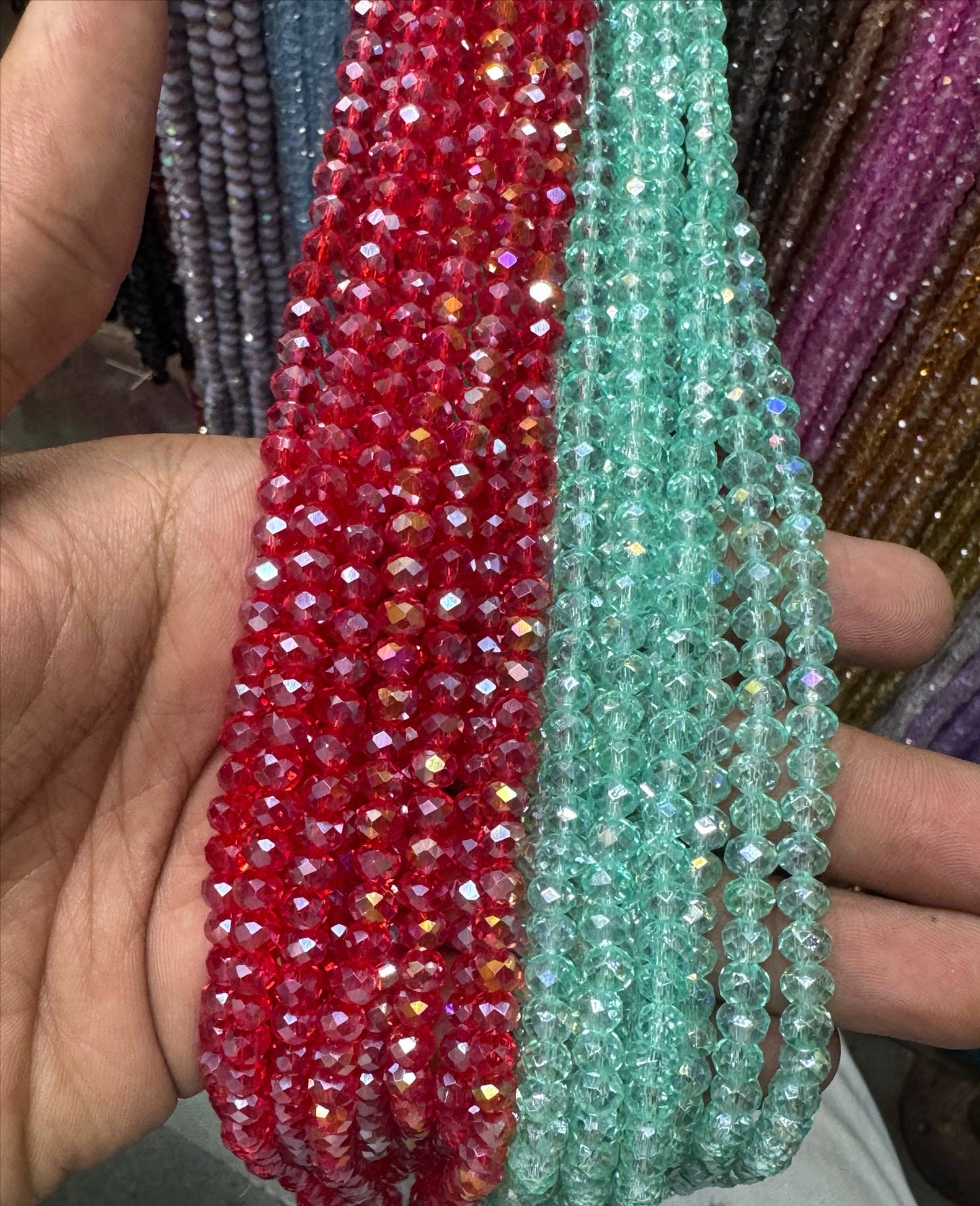 6mm Crystal Beads for Jewellery