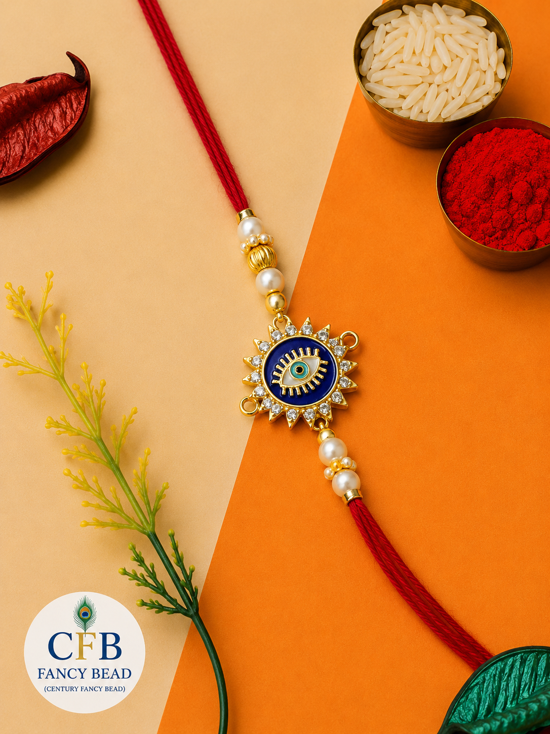 Rakhi Charms for Rakhi Making | Imitation Jewellery ( only  central charm )