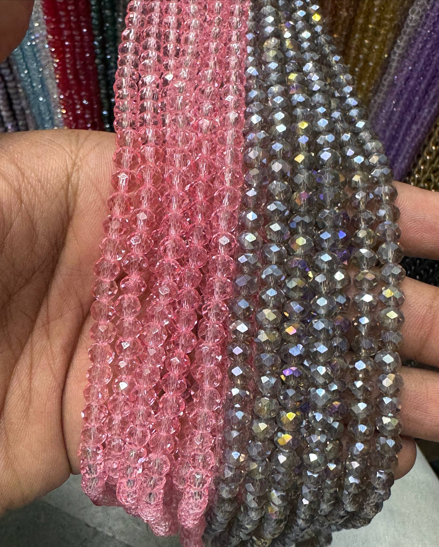 6mm Crystal Beads for Jewellery