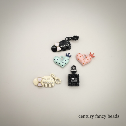 Stainless Steel 3D Designer Charms