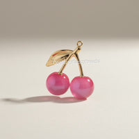 Cherry Charm Pendant | Cute Fruit Charm
