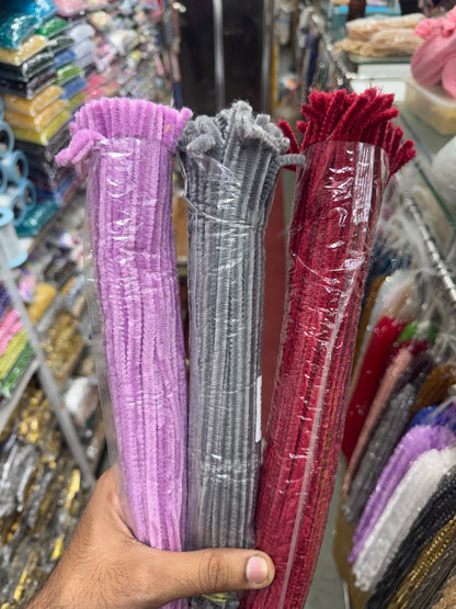 Clear Pipe Cleaners for Flower Making |