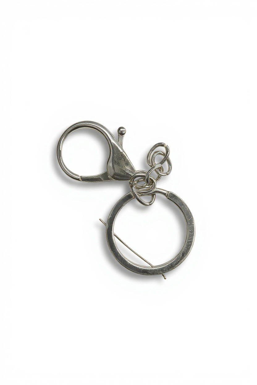 Lobster Clasp Keychain with Ring Pack of 5 pcs | Gold & Silver