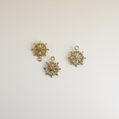 Premium Gold Polish Designer Charms