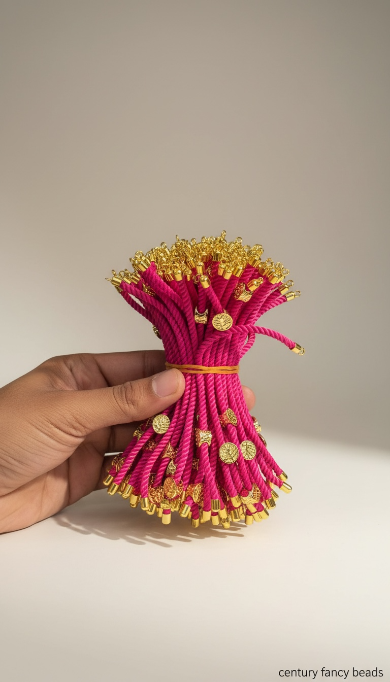 Adjustable Rakhi Thread for Pendant | Bracelet Thread |