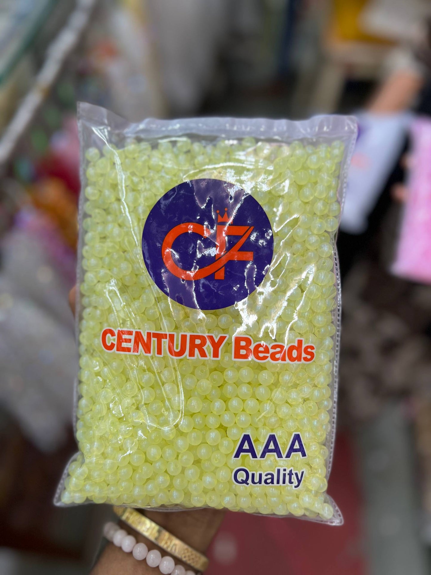 Pink – AAA Quality Craft Beads ( 500 gram )