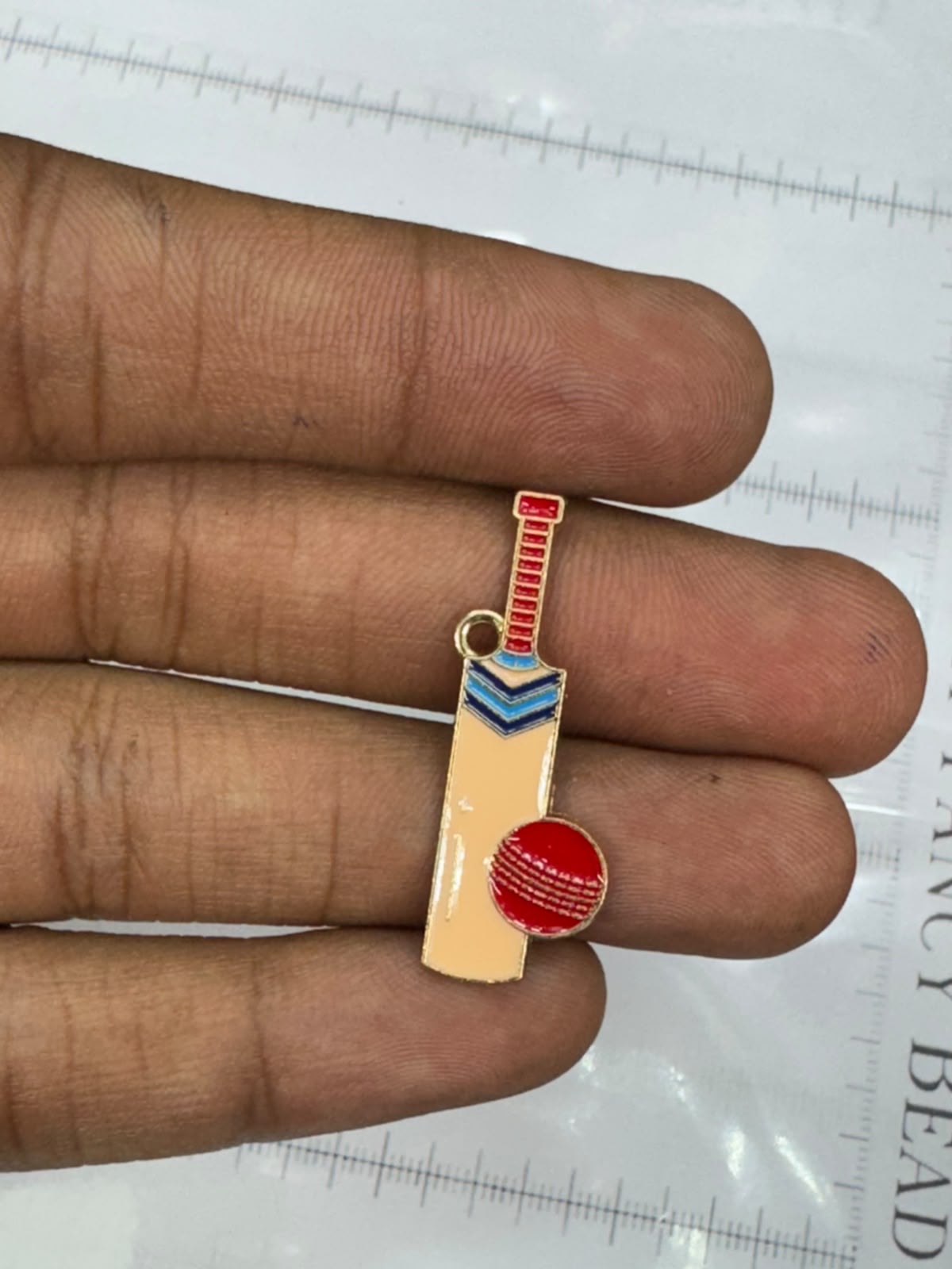 Bat & ball for Imitation Jewellery Making | Century Fancy Beads
