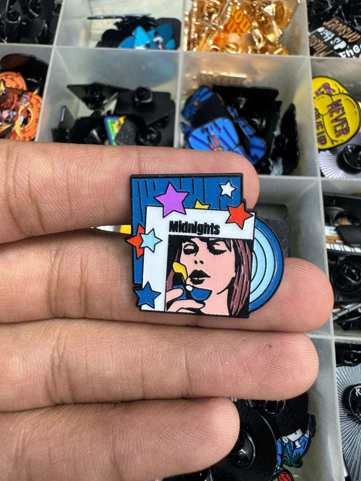 Taylor Swift — “Midnights” 🌙✨
 Brooch Pin for imatation jewellery