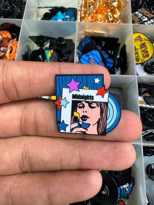 Taylor Swift — “Midnights” 🌙✨
 Brooch Pin for imatation jewellery