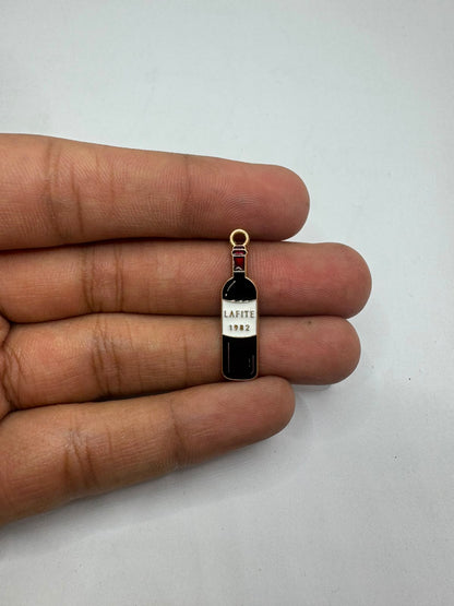 Wine bottle charm for Imitation Jewellery Making | Century Fancy Beads