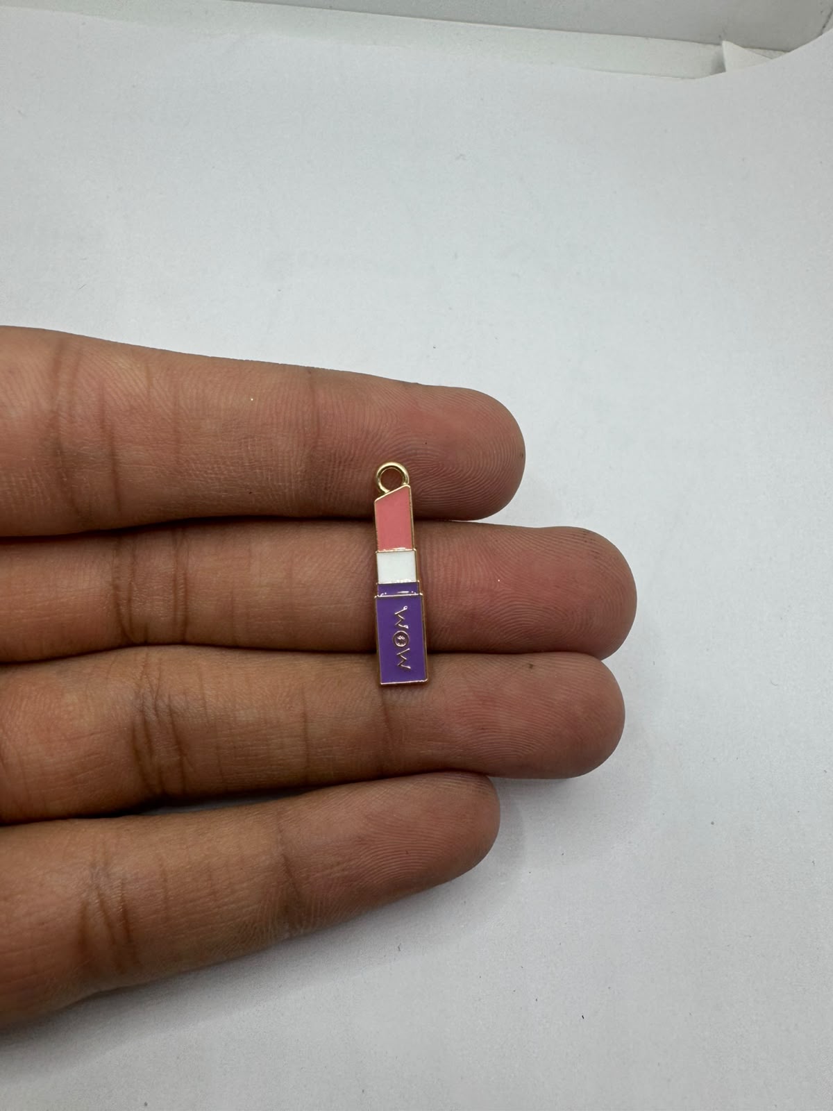 Purple lipstick enamel for Imitation Jewellery Making | Century Fancy Beads