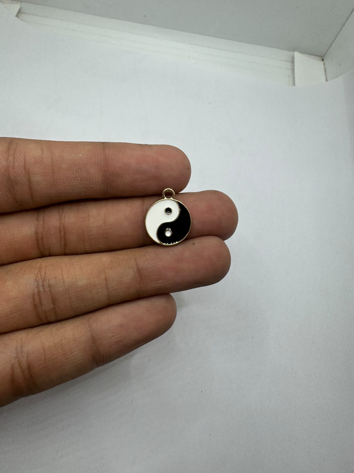 Ying Yang enamel for Imitation Jewellery Making | Century Fancy Beads